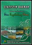 Statistik Daerah Kabupaten Siau Tagulandang Biaro Tahun 2013